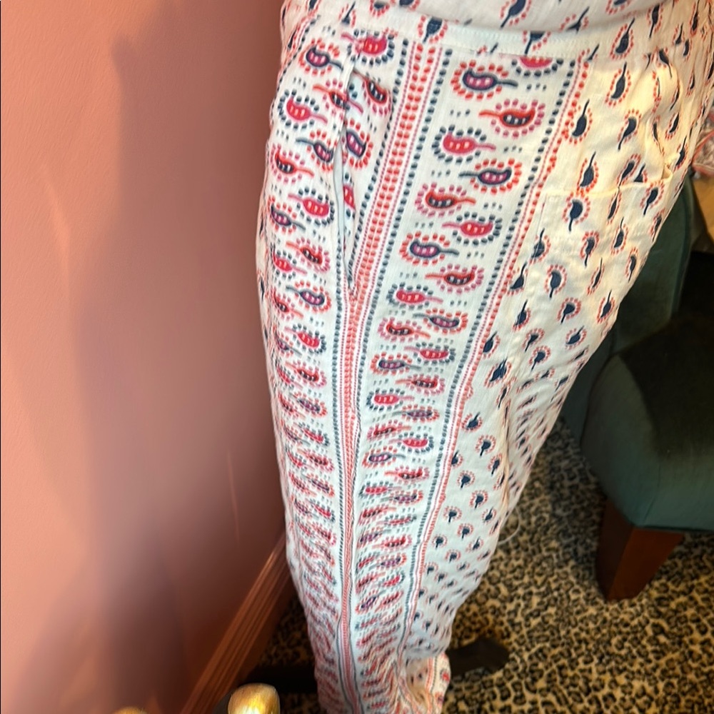 Boden White, Blue & Red Patterned Set - Picture 7 of 8